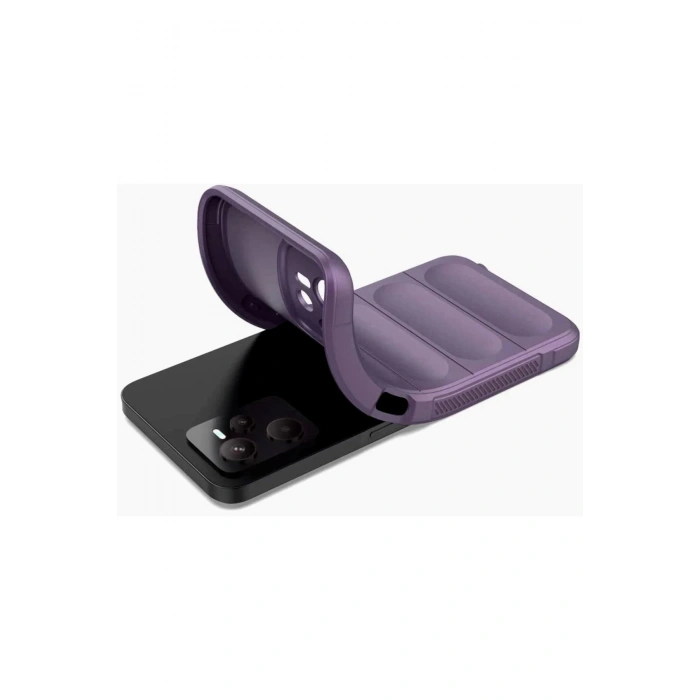 Realme C35 Kılıf Optimum Silikon - Mor