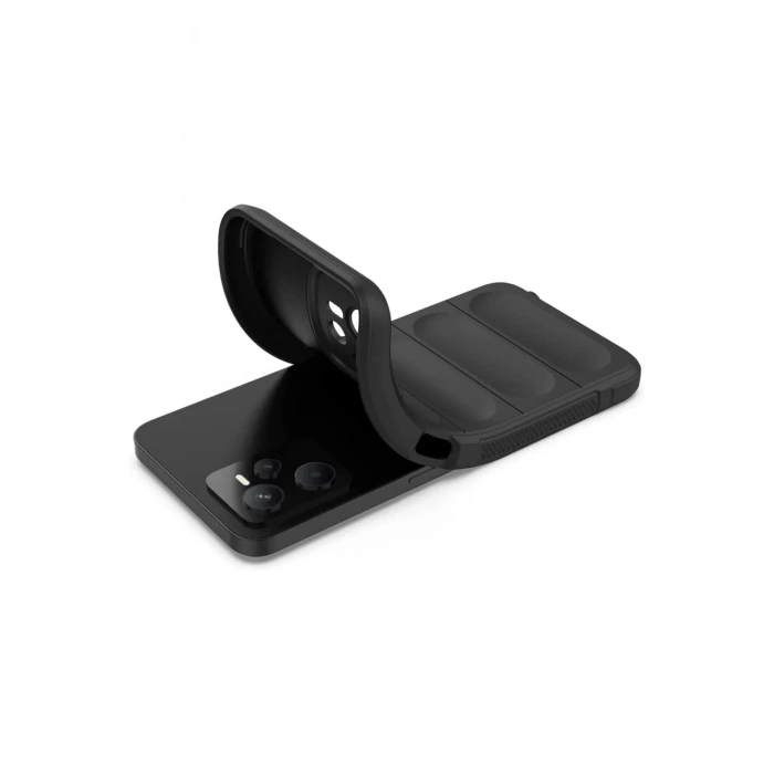 Realme C35 Kılıf Optimum Silikon - Siyah