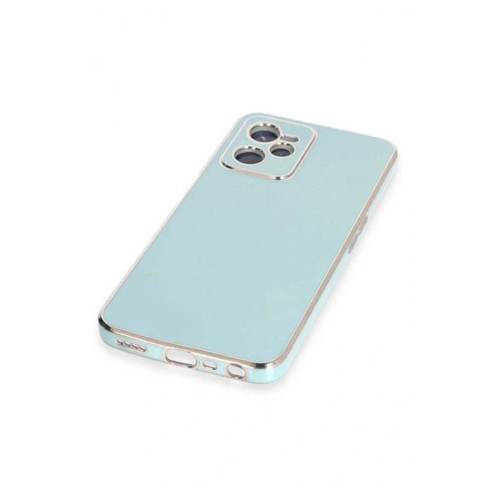 Realme C35 Kılıf Volet Silikon - Açık Yeşil