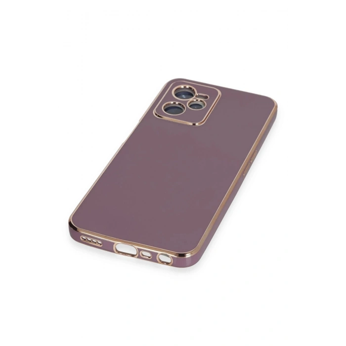 Realme C35 Kılıf Volet Silikon - Mor