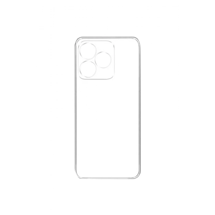 Realme C53 Kılıf Lüx Şeffaf Silikon