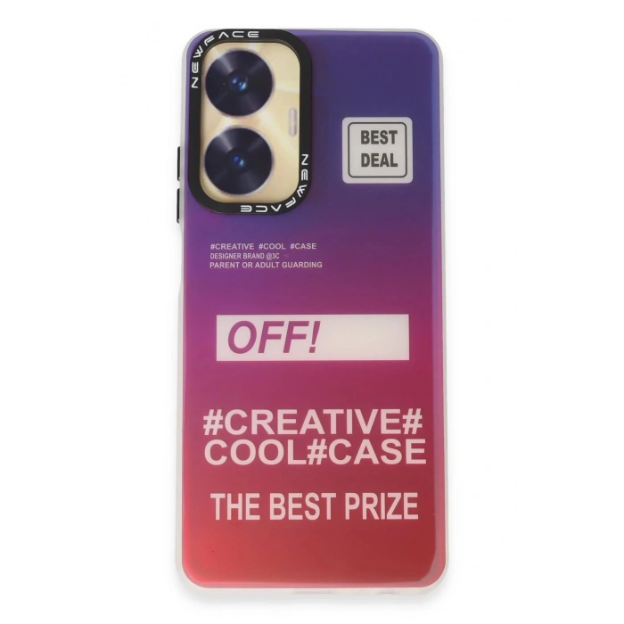 Realme C55 Kılıf Estoril Desenli Kapak - Estoril - 9