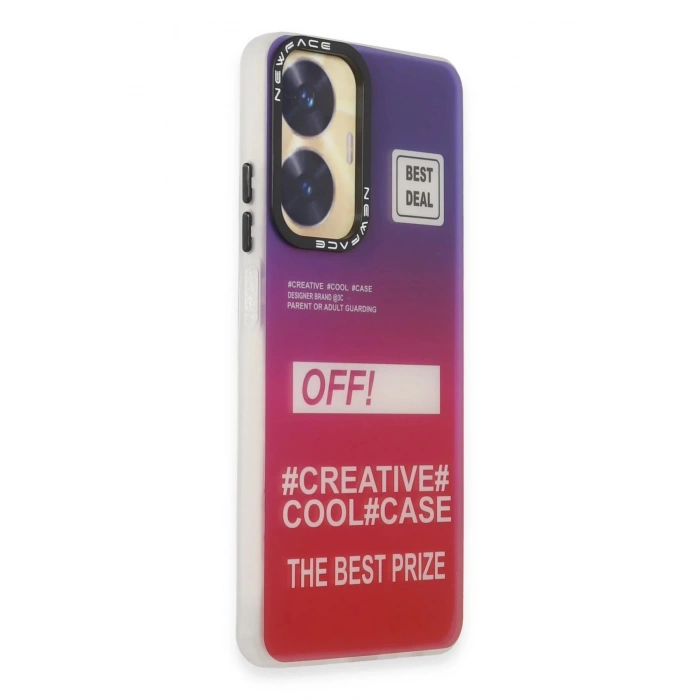 Realme C55 Kılıf Estoril Desenli Kapak - Estoril - 9