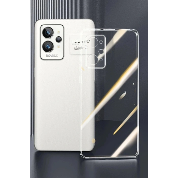 Realme GT2 Pro 5G Kılıf Lüx Şeffaf Silikon