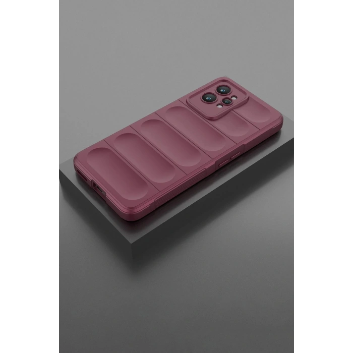 Realme GT2 Pro 5G Kılıf Optimum Silikon - Bordo