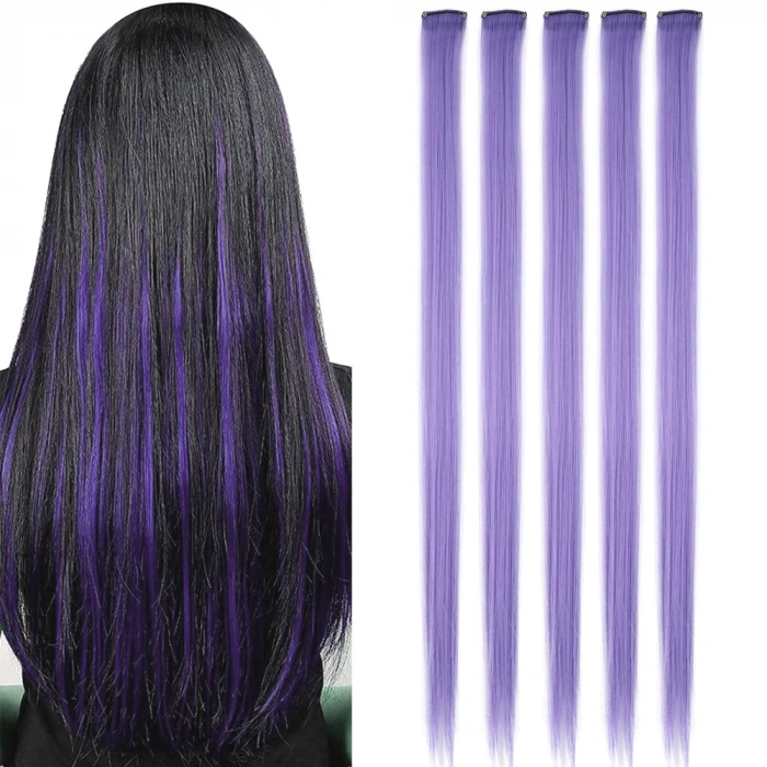 Renkli Sentetik Çıt Çıt - 5 Adet - D14