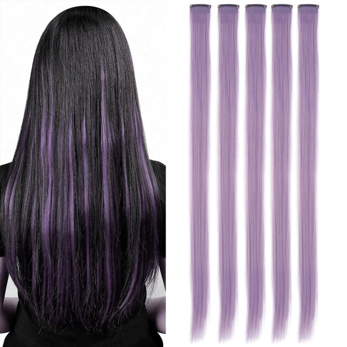 Renkli Sentetik Çıt Çıt - 5 Adet - D22