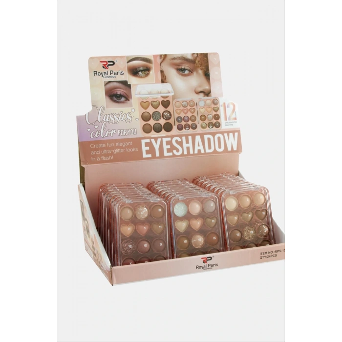 Royal Paris Kalp 12li Far Seti