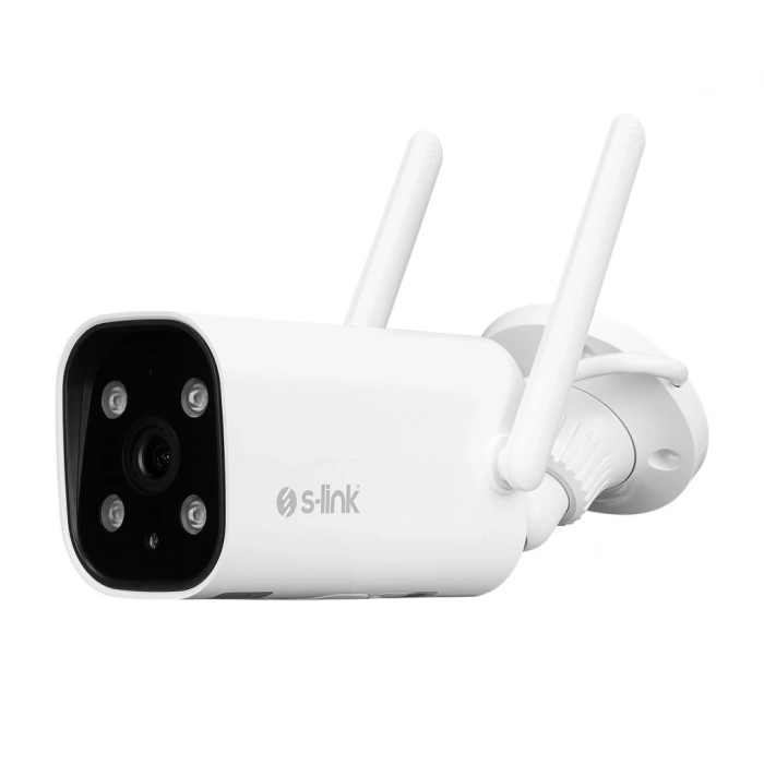 S-lınk Sl-blt01 Akıllı Güvenlik Kamerası Wifi 2mpix 3.6mm Lens 10m. Gece Görüşü Micro Sd Kartlı Tuya Yazılım Büyük Kasa(1923)