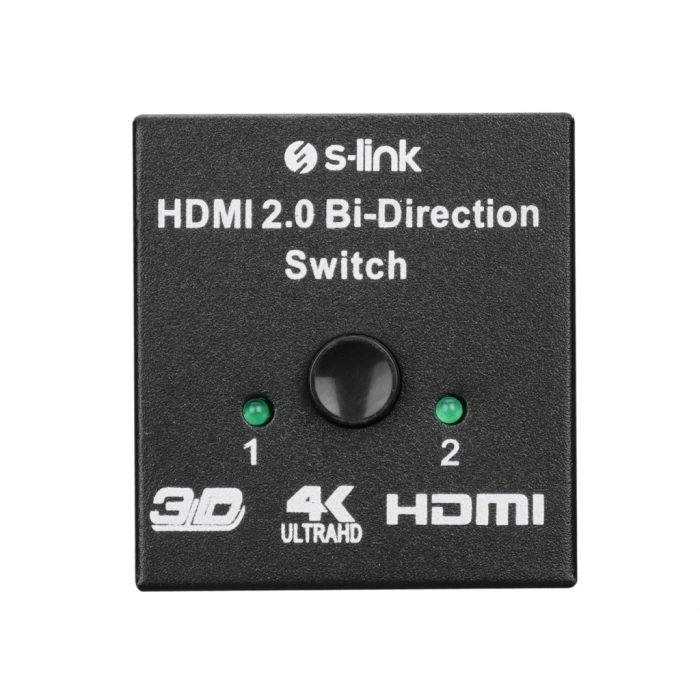 S-link Sl-lu613 2 Port Hdmı Çift Yönlü Switch Ve Splitter(1923)