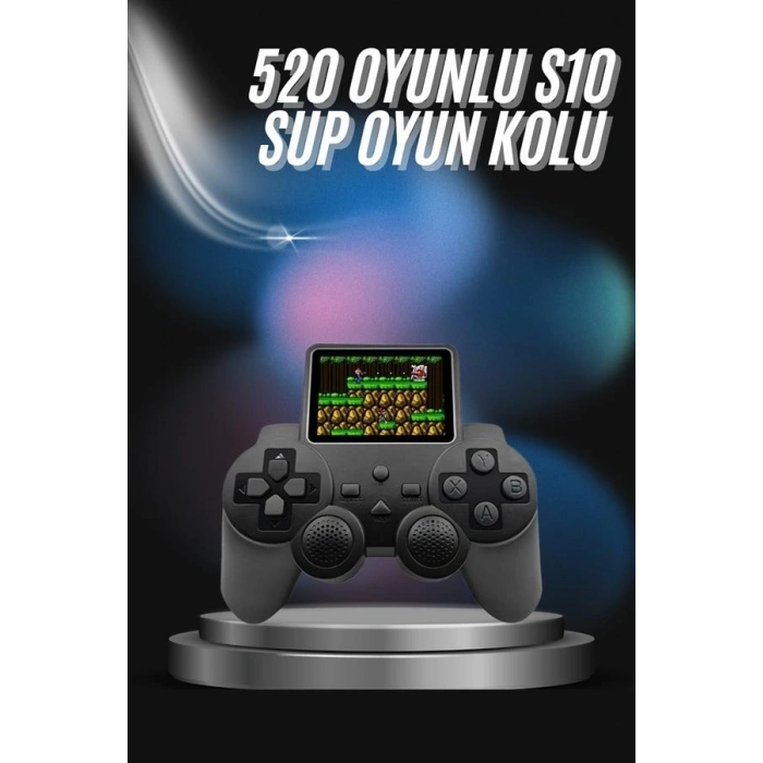 S10 Gamepad 520 Oyunlu Klasik Taşınabilir Retro Oyunlar Oyun Konsolu El Atarisi