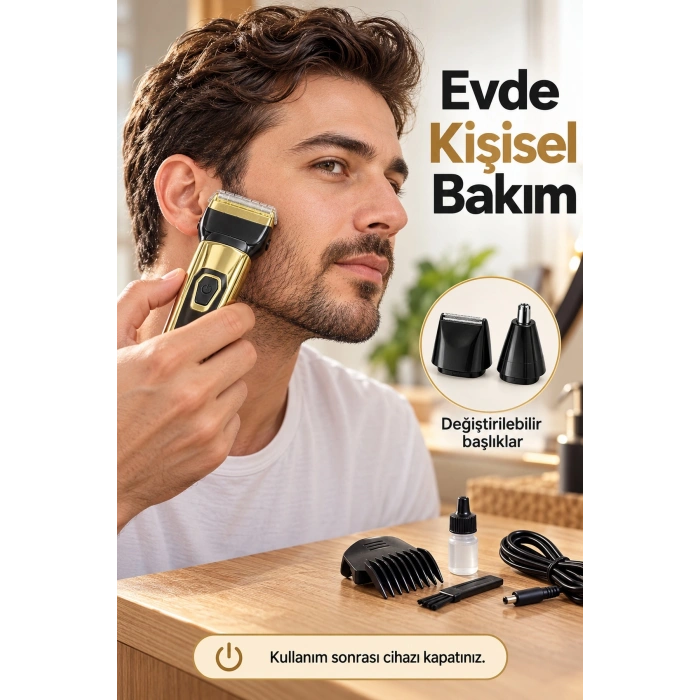 Saç Sakal Tıraş Makinesi