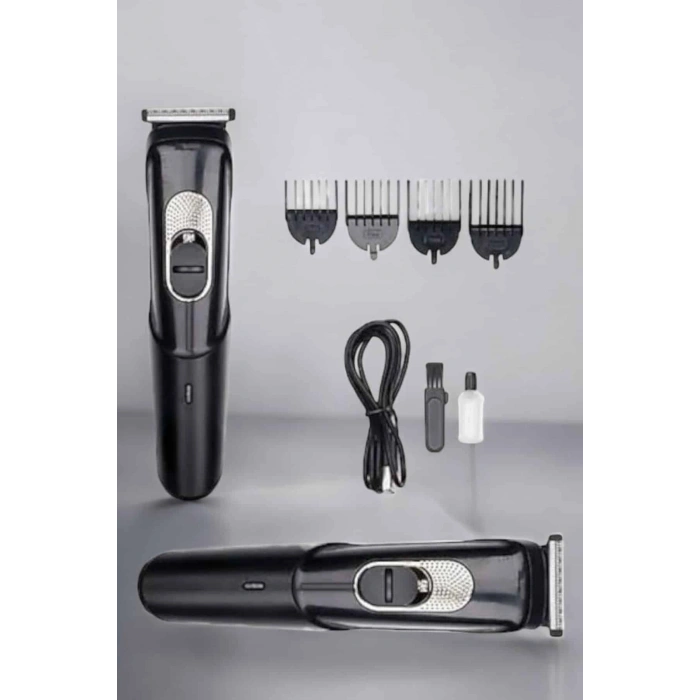 Saç Sakal Vücut Şarjlı Kablosuz Tıraş Makinesi Profesyonel Paslanmaz Çelik