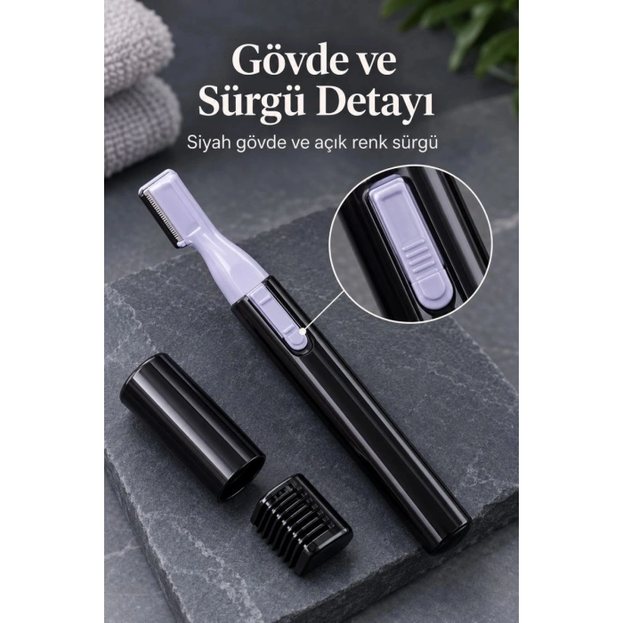 Sakal Bıyık Ve Kaş Düzeltici Kapaklı Ve Taraklı