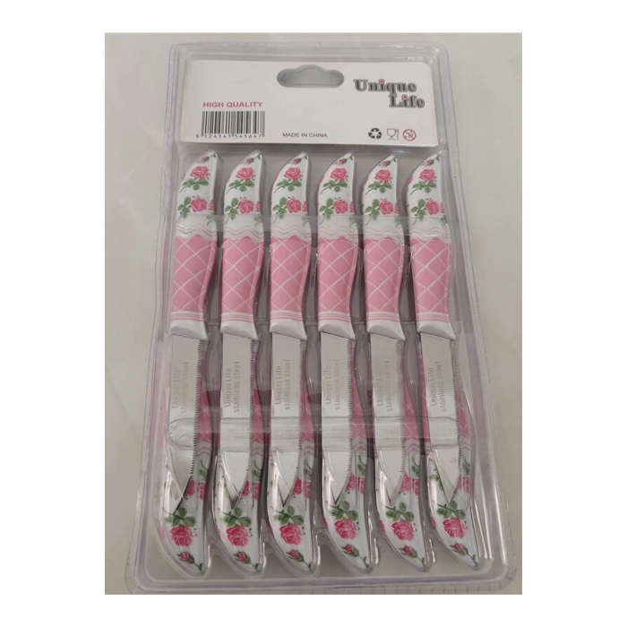 Salkım 12li Perçimli Meyve Bıçağı -69429