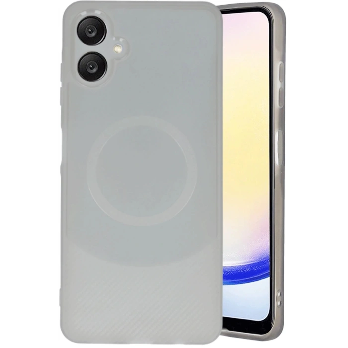 Samsung A06 Kılıf Maya Karbon Kapak - Gri