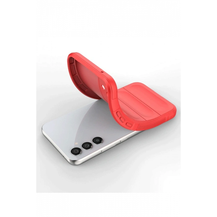 Samsung A36 Kılıf Optimum Silikon - Kırmızı