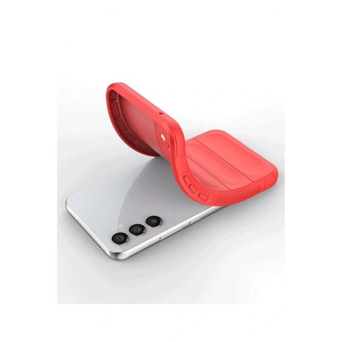 Samsung A36 Kılıf Optimum Silikon - Kırmızı