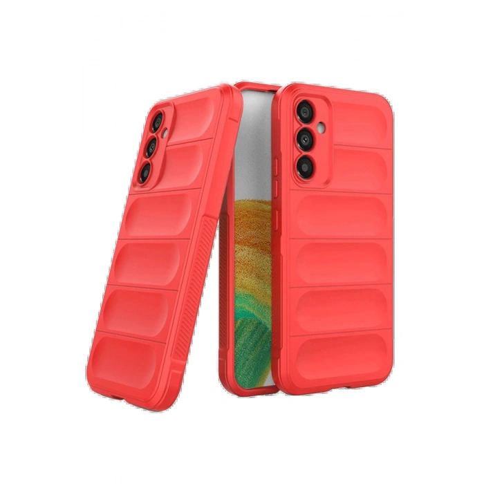 Samsung A36 Kılıf Optimum Silikon - Kırmızı