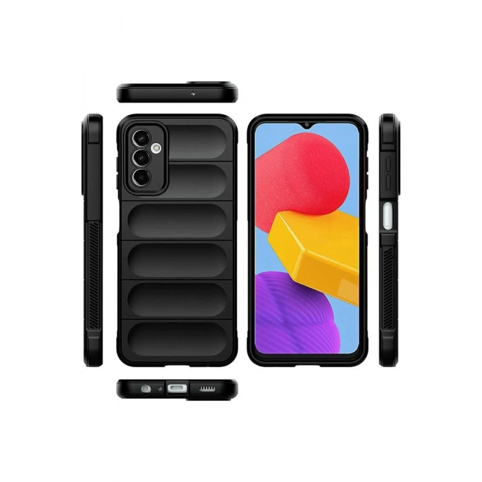 Samsung A36 Kılıf Optimum Silikon - Siyah