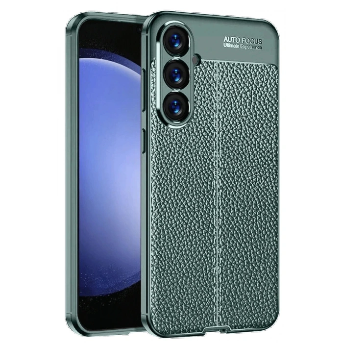 Samsung A56 Kılıf Auto Focus Kapak - Koyu Yeşil