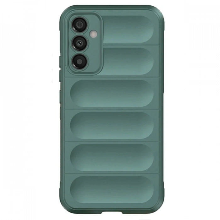 Samsung A56 Kılıf Optimum Silikon - Koyu Yeşil