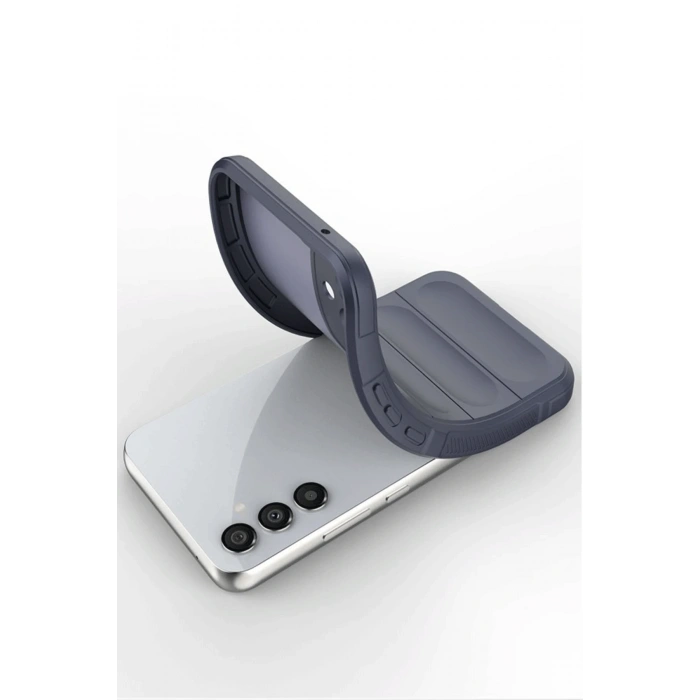 Samsung A56 Kılıf Optimum Silikon - Lacivert