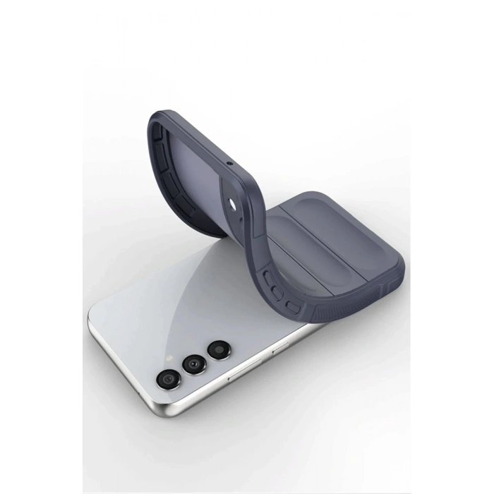 Samsung A56 Kılıf Optimum Silikon - Lacivert