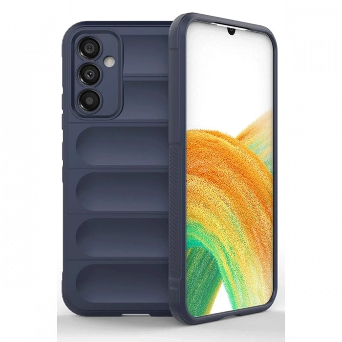 Samsung A56 Kılıf Optimum Silikon - Lacivert