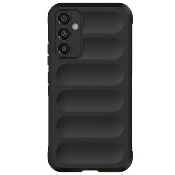 Samsung A56 Kılıf Optimum Silikon - Siyah