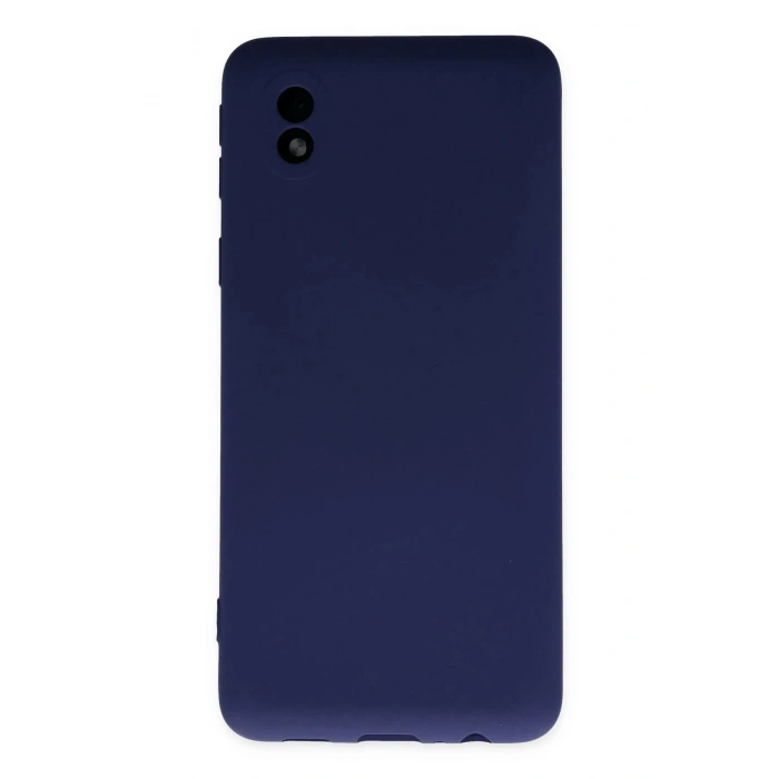 Samsung Galaxy A01 Core Kılıf Nano içi Kadife Silikon - Lacivert