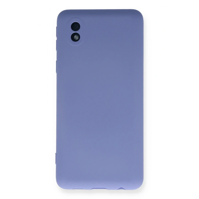 Samsung Galaxy A01 Core Kılıf Nano içi Kadife Silikon - Lila