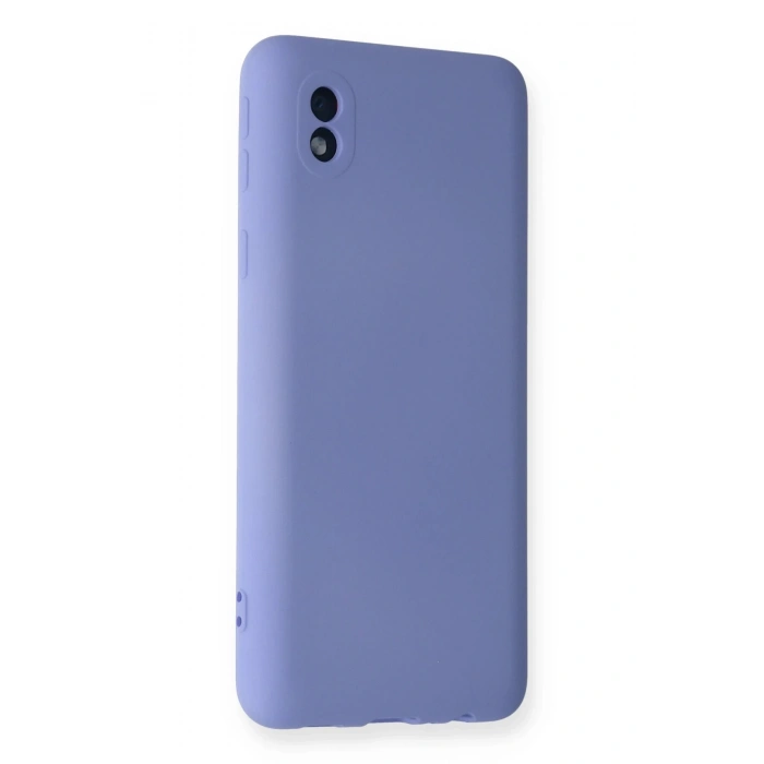 Samsung Galaxy A01 Core Kılıf Nano içi Kadife Silikon - Lila