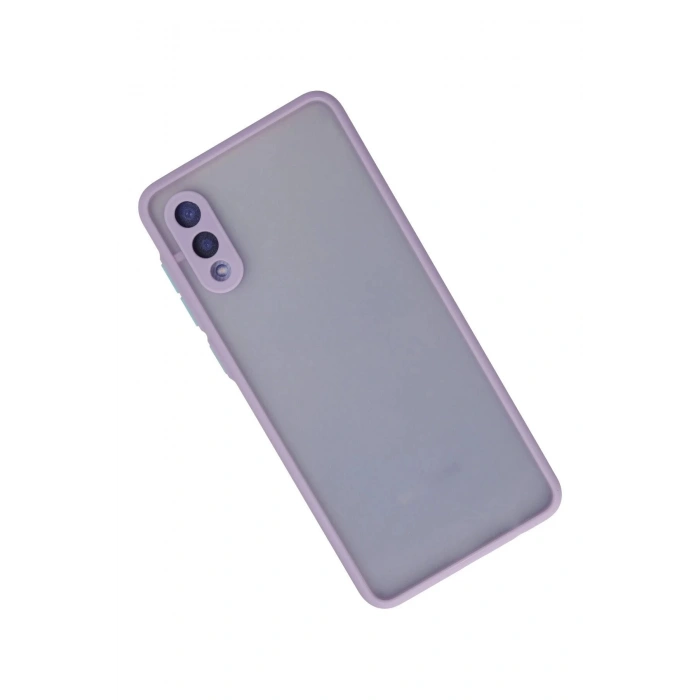 Samsung Galaxy A02 Kılıf Montreal Silikon Kapak - Mor