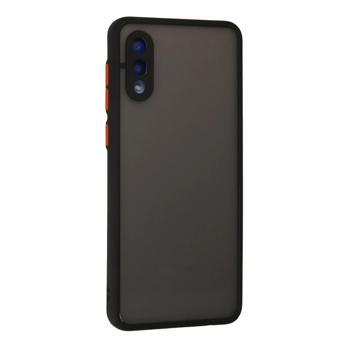 Samsung Galaxy A02 Kılıf Montreal Silikon Kapak - Siyah