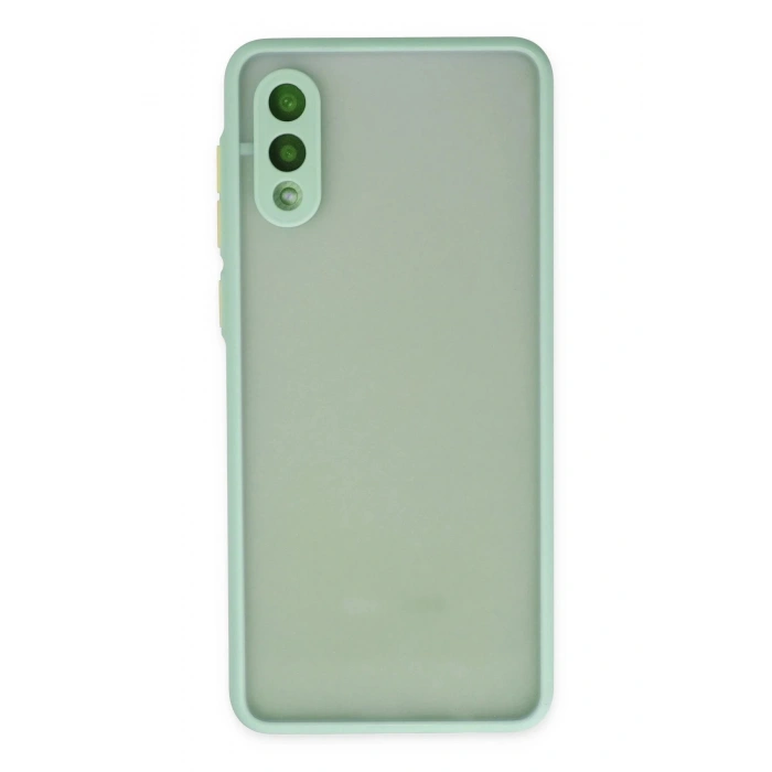 Samsung Galaxy A02 Kılıf Montreal Silikon Kapak - Turkuaz
