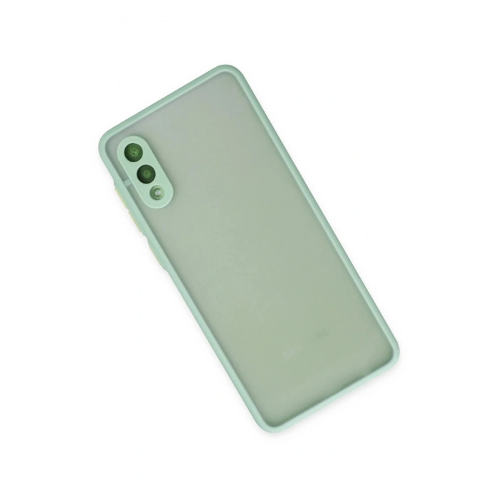 Samsung Galaxy A02 Kılıf Montreal Silikon Kapak - Turkuaz