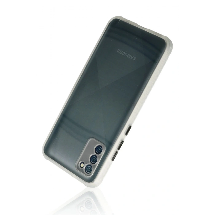 Samsung Galaxy A02S Kılıf Miami Şeffaf Silikon - Şeffaf