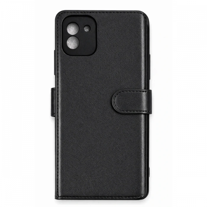 Samsung Galaxy A03 Core Kılıf Trend S Plus Kapaklı Kılıf - Siyah