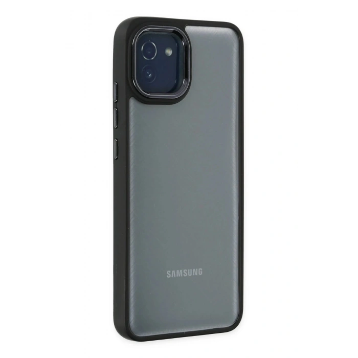 Samsung Galaxy A03 Kılıf Dora Kapak - Siyah