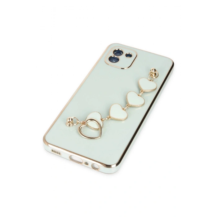 Samsung Galaxy A03 Kılıf Esila Silikon - Su Yeşili