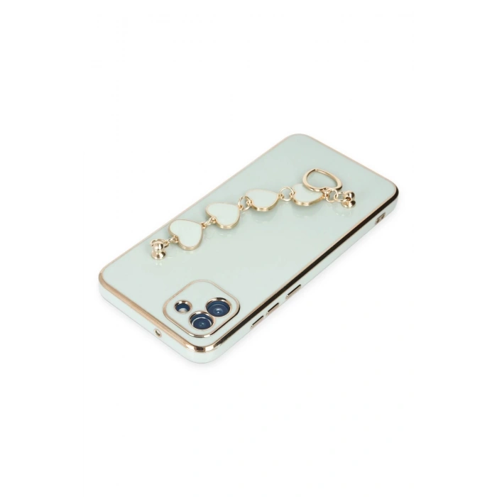 Samsung Galaxy A03 Kılıf Esila Silikon - Su Yeşili