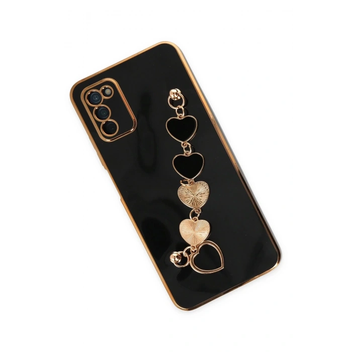 Samsung Galaxy A03S Kılıf Esila Silikon - Siyah