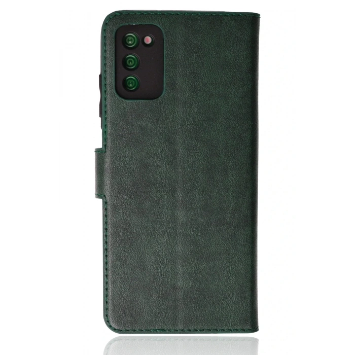 Samsung Galaxy A03S Kılıf Trend S Plus Kapaklı Kılıf - Yeşil