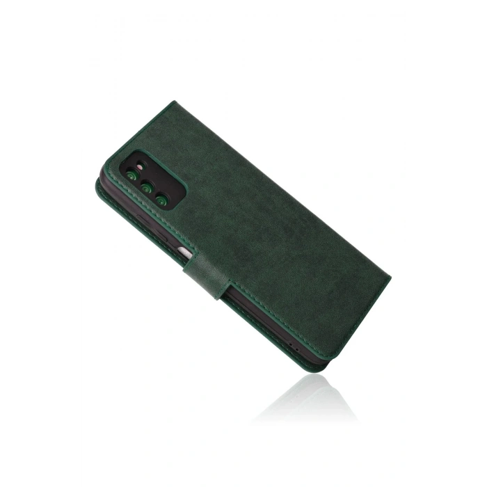 Samsung Galaxy A03S Kılıf Trend S Plus Kapaklı Kılıf - Yeşil