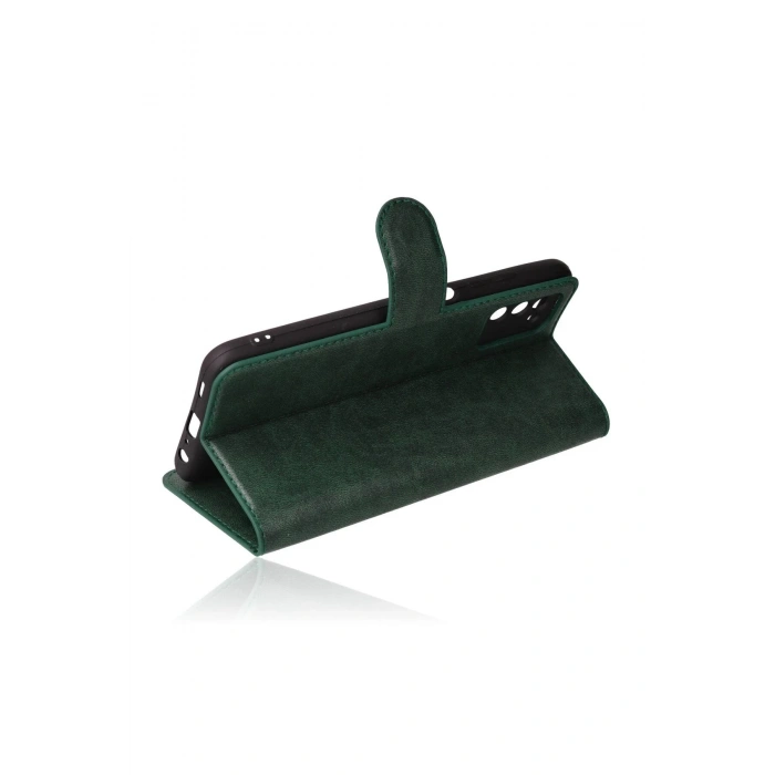 Samsung Galaxy A03S Kılıf Trend S Plus Kapaklı Kılıf - Yeşil