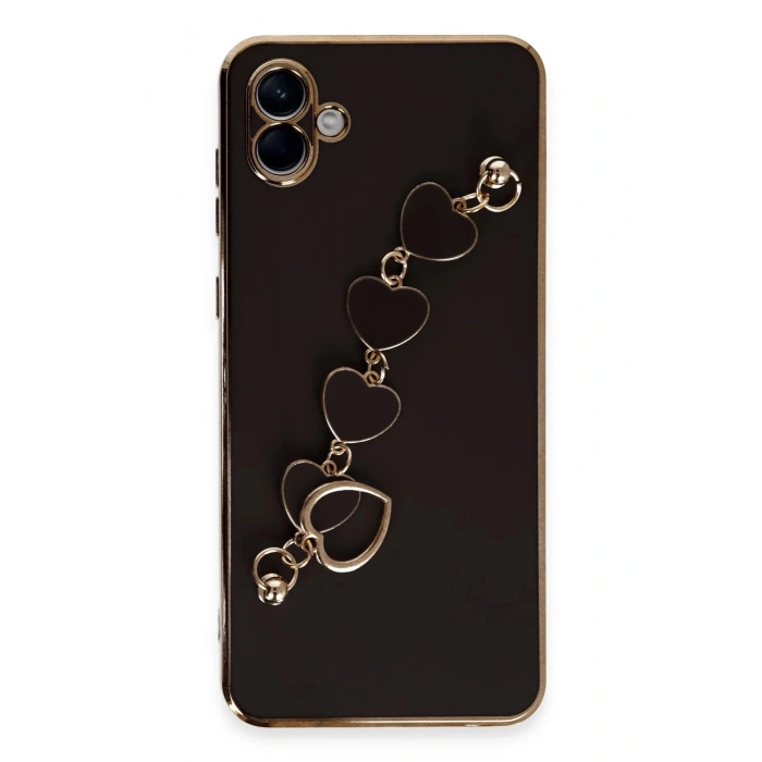 Samsung Galaxy A04 Kılıf Esila Silikon - Siyah