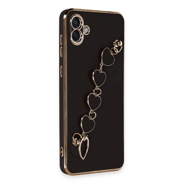 Samsung Galaxy A04 Kılıf Esila Silikon - Siyah