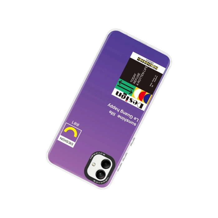 Samsung Galaxy A04 Kılıf Estoril Desenli Kapak - Estoril - 4