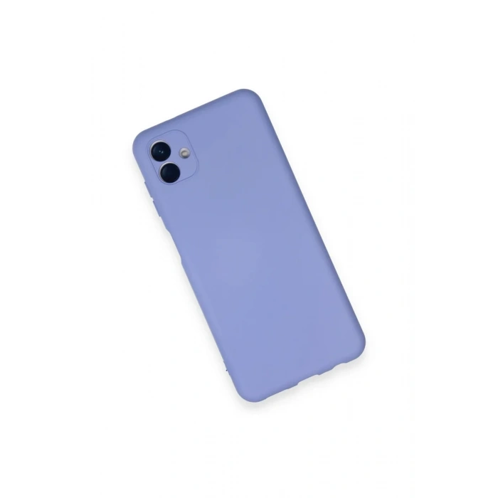 Samsung Galaxy A04 Kılıf Nano içi Kadife Silikon - Lila